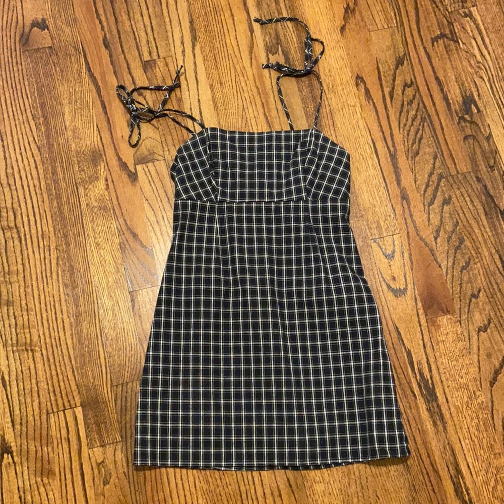 Kendall and Kylie XS plaid dress